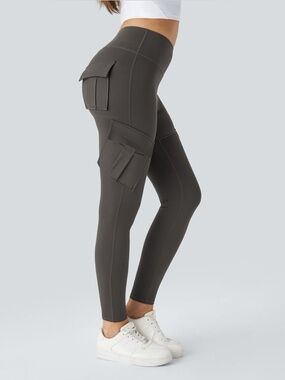 Halara DayStretch High Waisted Cargo Pocket Skinny Yoga Leggings